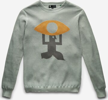 G-Star RAW Sweater in Grey: front