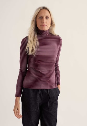 T-shirt Seasalt Cornwall en violet : devant