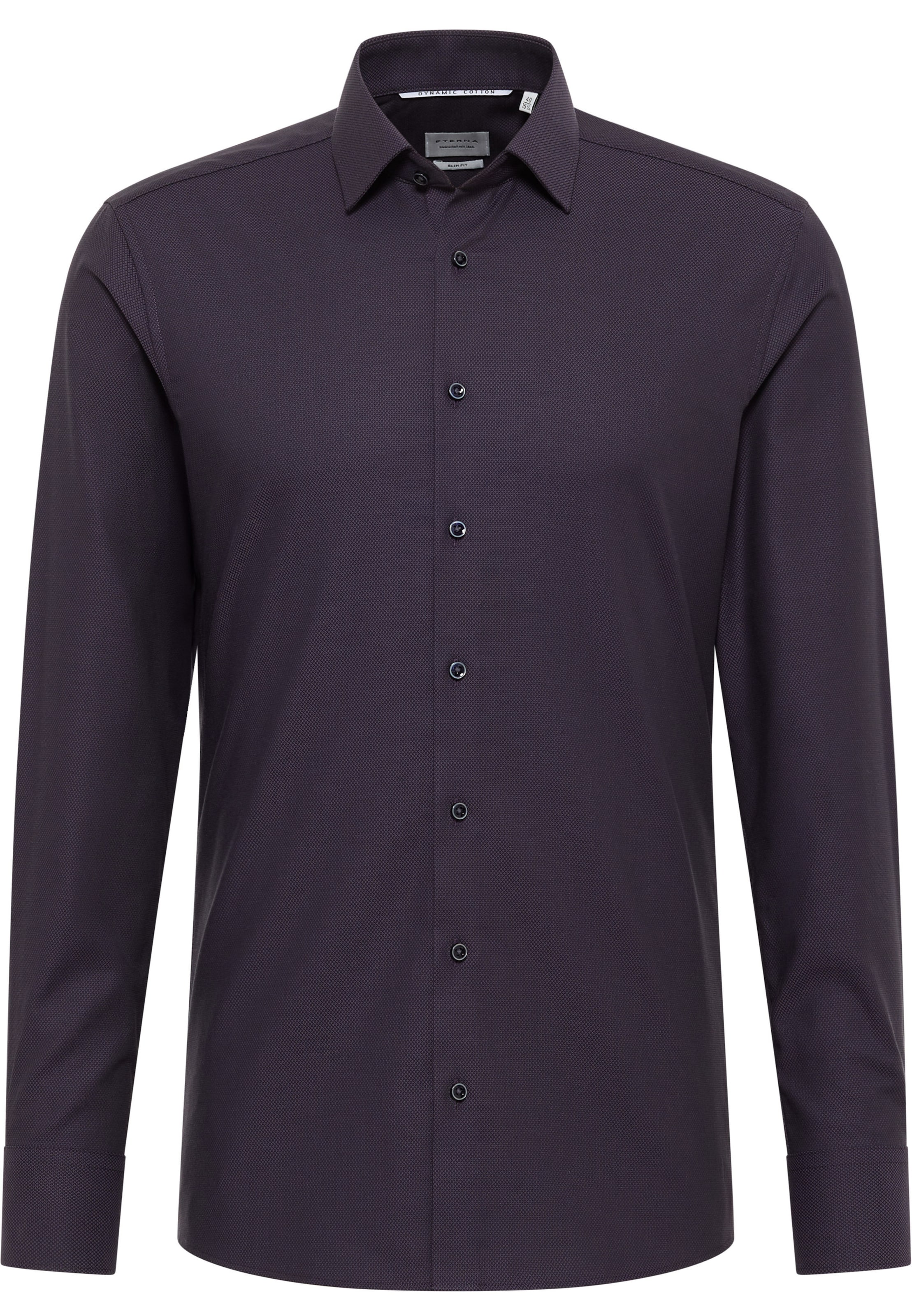 ETERNA Zakelijk overhemd ' SLIM FIT ' in Lila: voorkant