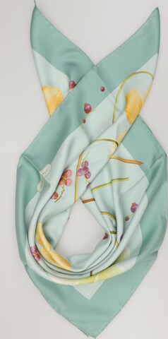 Salvatore Ferragamo Scarf & Wrap in One size in Green: front