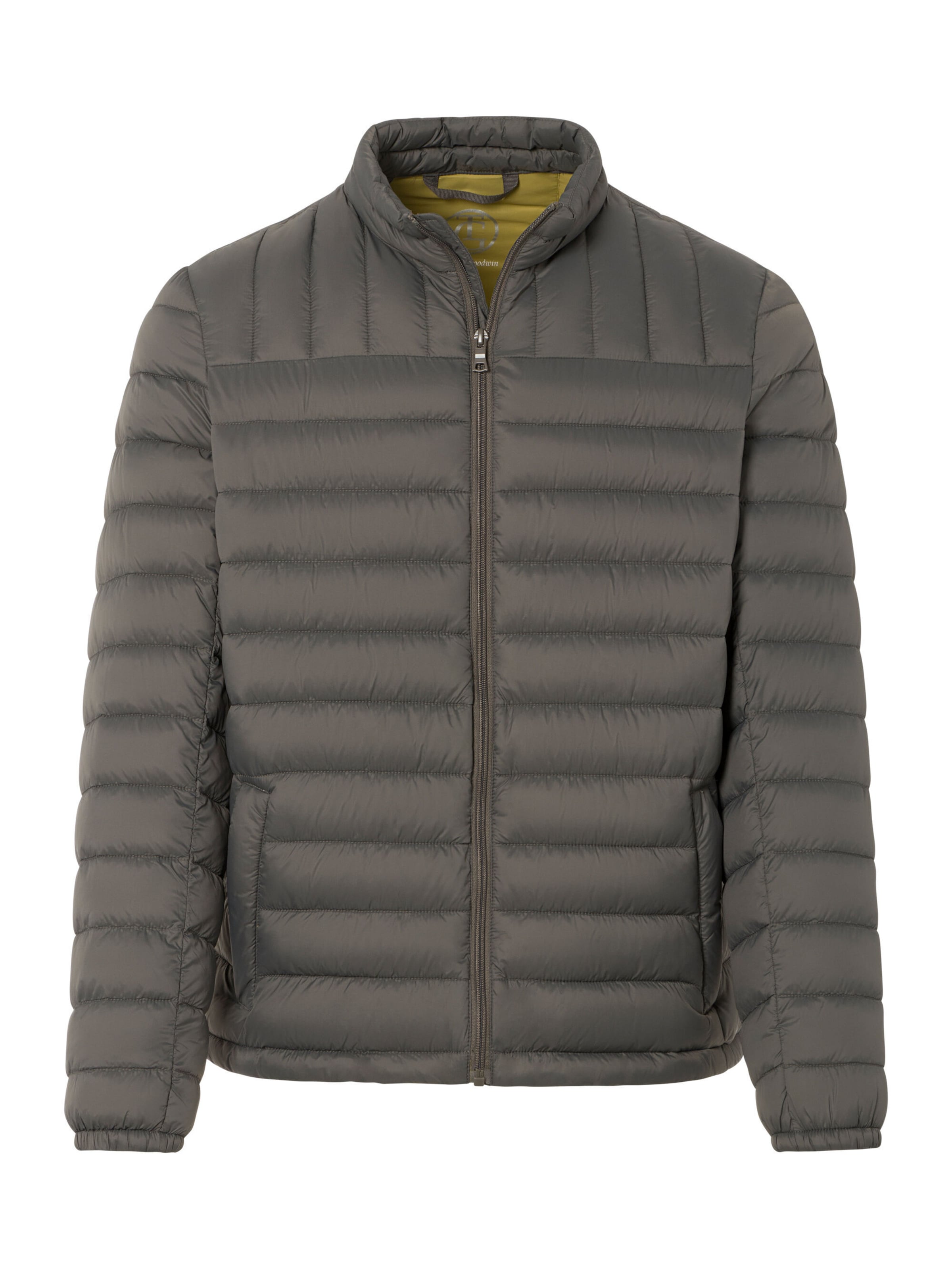 Thomas Goodwin Winter Jacket in Grey: front