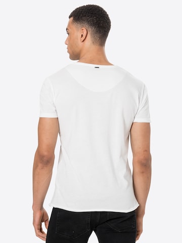 Key Largo Regular Fit Shirt 'MT RAZOR BLADE' in Weiß