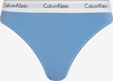 String di Calvin Klein Underwear Plus in blu: frontale