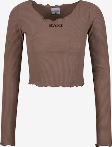 Karl Kani Paita värissä ruskea: etupuoli