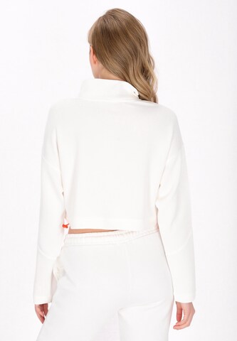 myMo ATHLSR - Sweatshirt 'Fashion Look' em branco