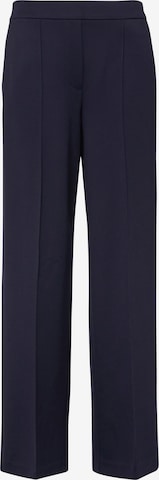Regular Pantalon à pince s.Oliver en bleu : devant