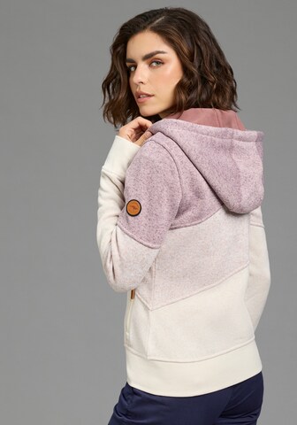 KangaROOS Fleece Jacket in Purple