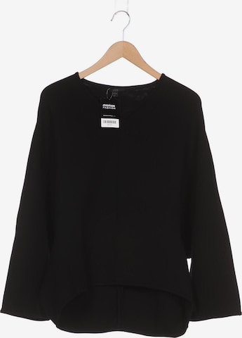 COS Sweatshirt & Zip-Up Hoodie in M in Black: front