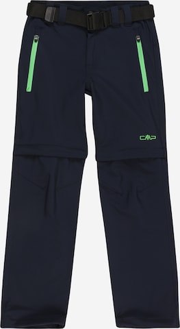 CMP Funkční kalhoty – modrá: přední strana