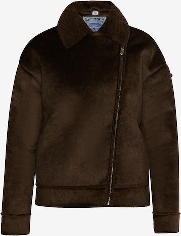 DreiMaster Vintage Between-season jacket in Brown: front