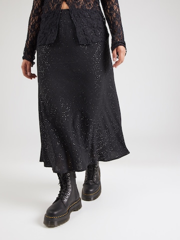 ONLY Carmakoma Rok 'CARJosee' in Zwart: voorkant