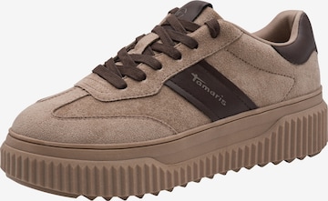 Tamaris Matalavartiset tennarit värissä beige: etupuoli