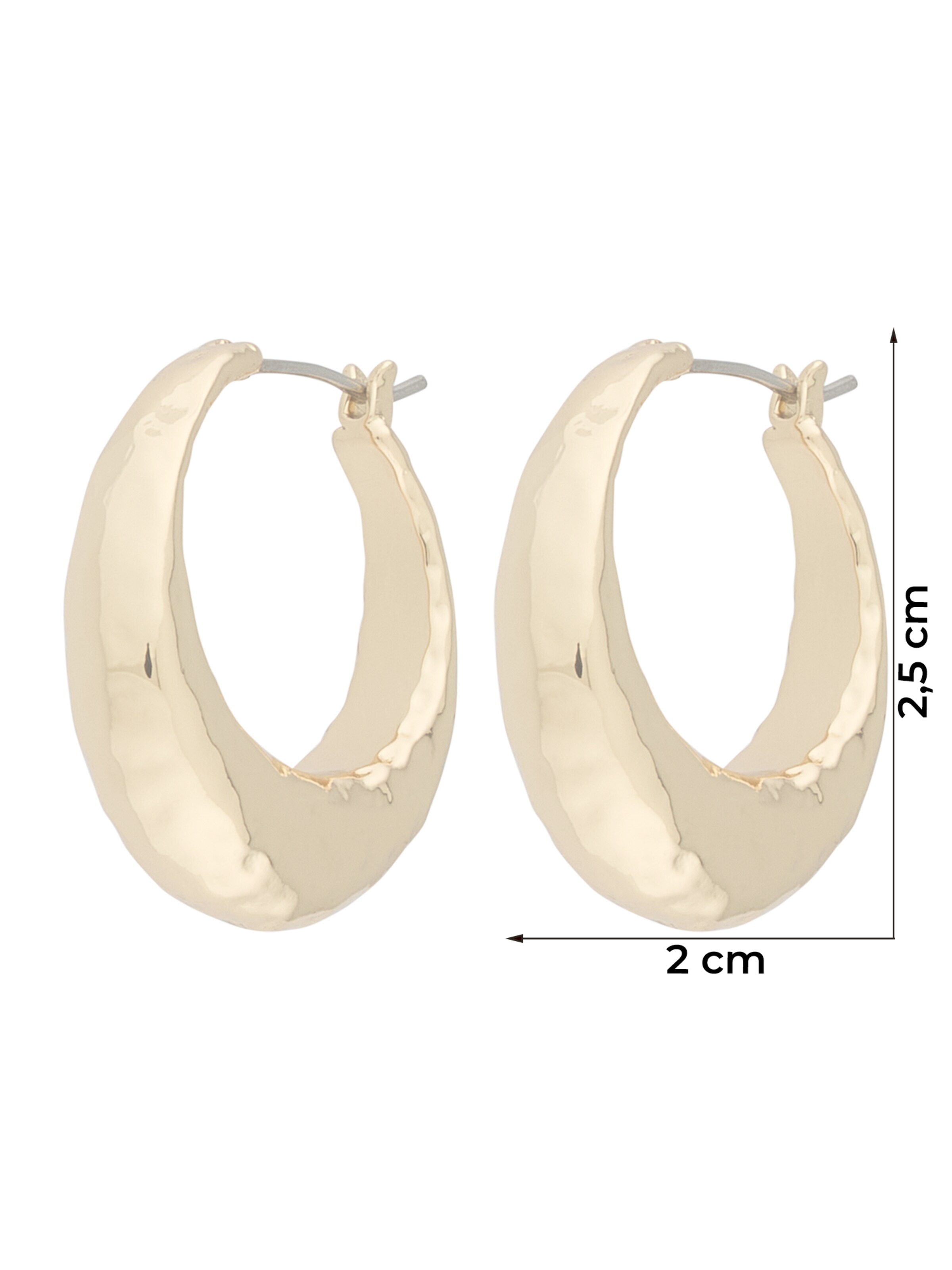 & Other Stories Kolczyki w kolorze złoty