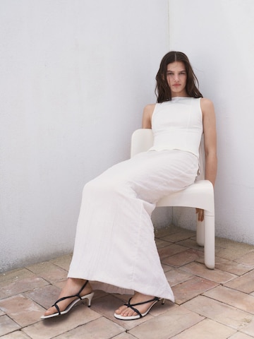 MANGO Topp 'COQUI' i vit