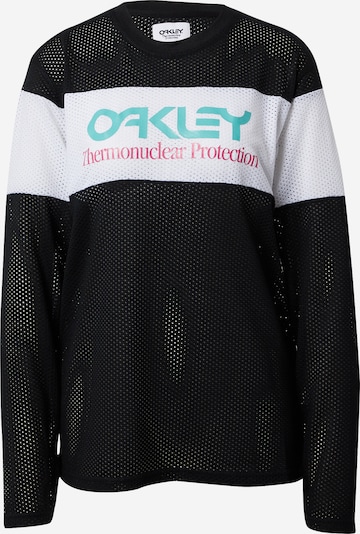 OAKLEY Sporta krekls melns / balts, Preces skats