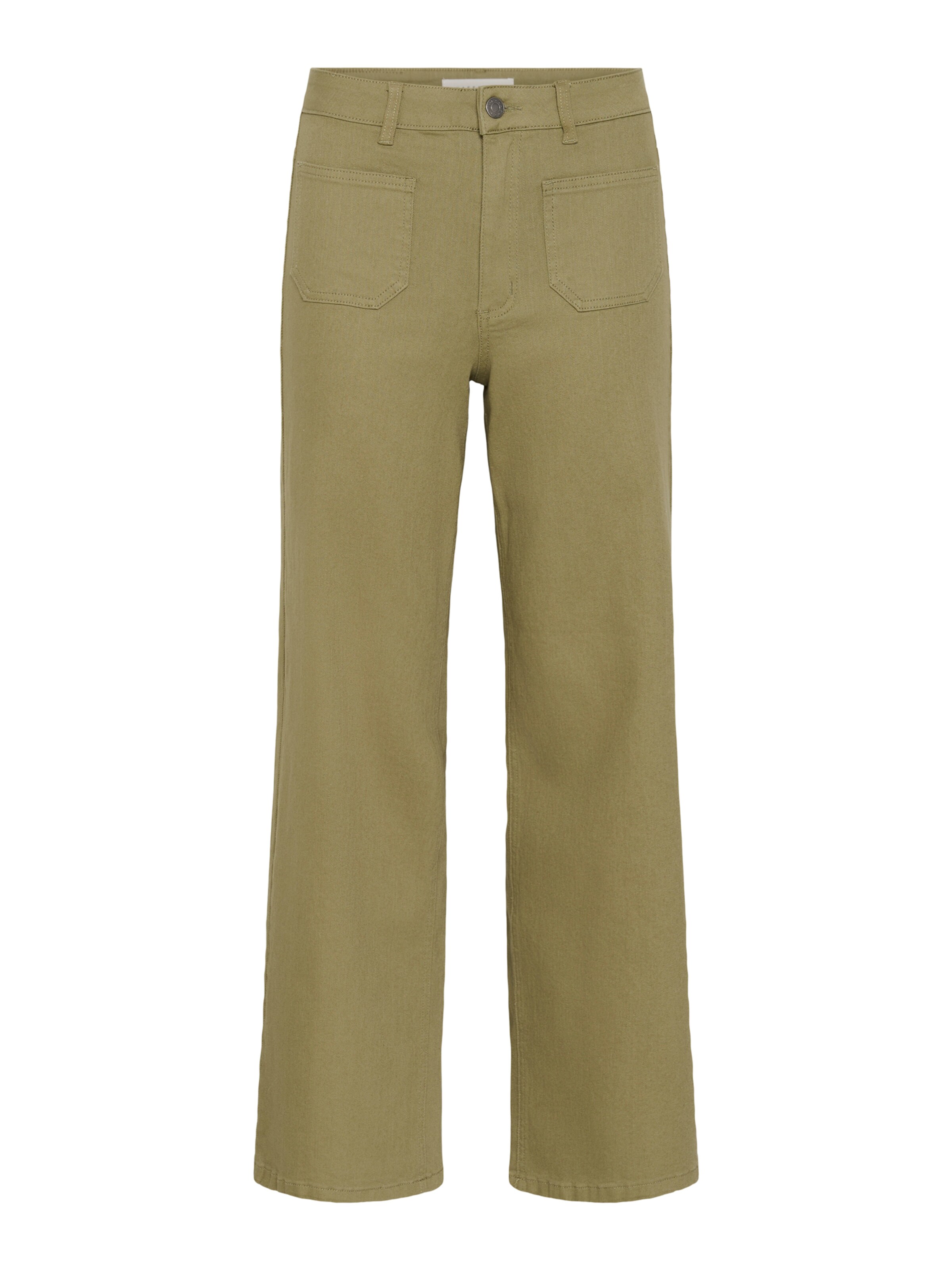 Kaffe - regular Vaquero 'KABrook' en verde: frente