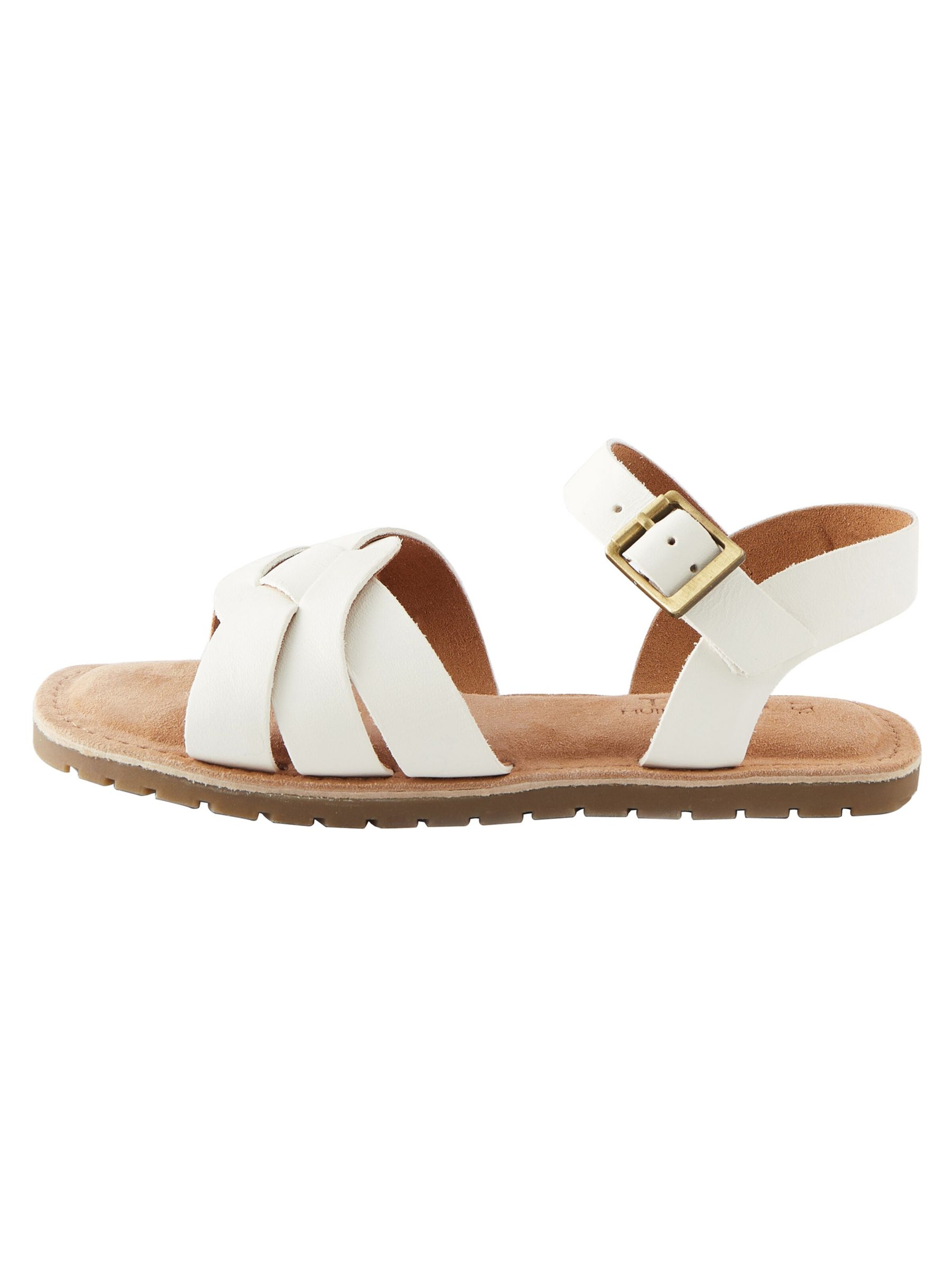 Next Sandale in Weiß: Vorderseite