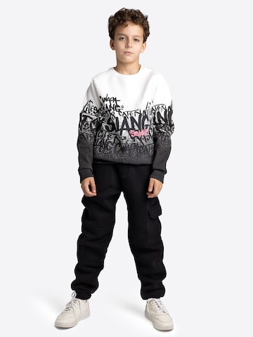 Survêtement Solang en blanc : devant