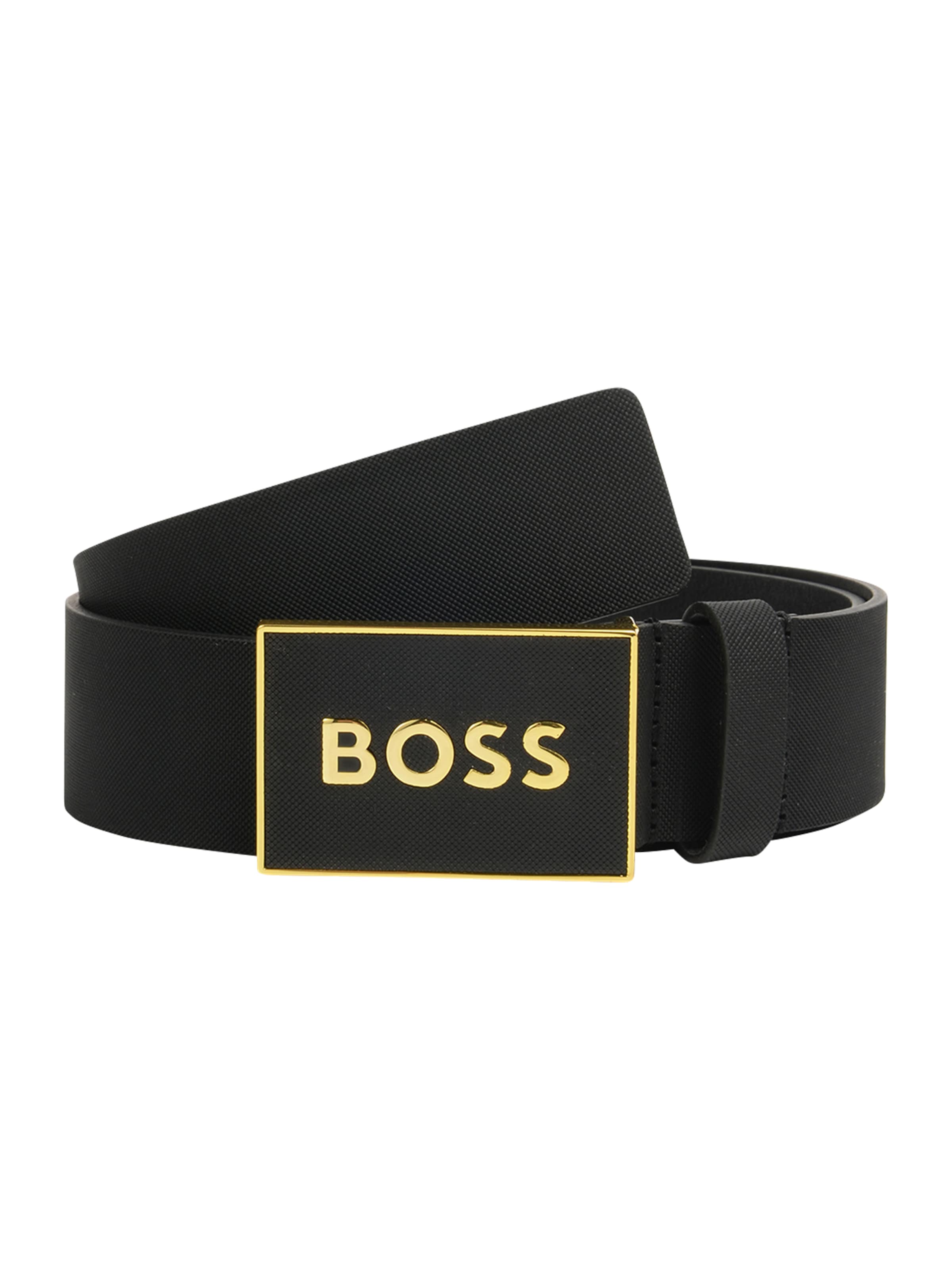 BOSS Bälte i svart: framsida