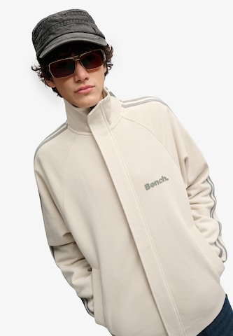 Veste de survêtement 'Bench X Superdry & Co' BENCH en blanc