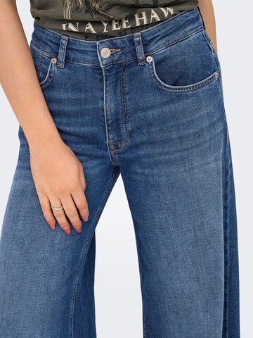 Wide Leg Jean 'ONLCalifornia' ONLY en bleu