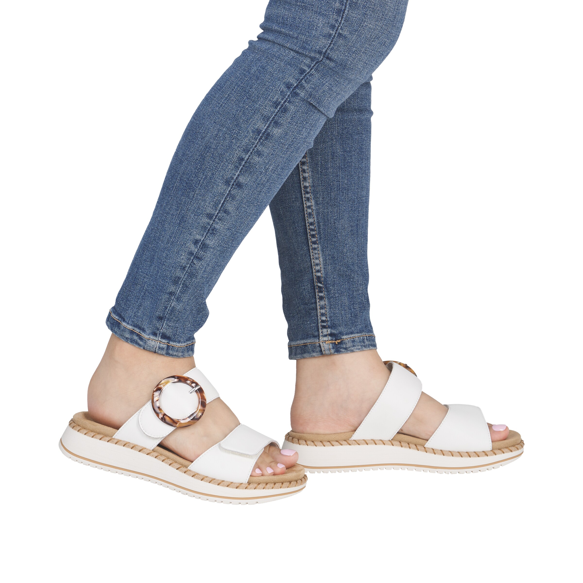 REMONTE Mules in White