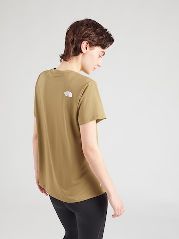 THE NORTH FACETehnička sportska majica 'FLEX' - smeđa boja