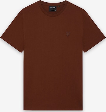 Lyle & Scott Shirt 'Superfine' in Bruin: voorkant