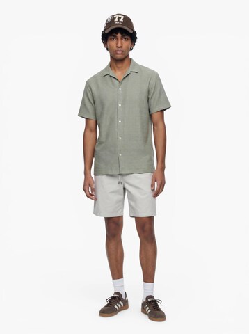 JACK & JONES Средняя посадка Рубашка 'JORMontauk' в Зеленый