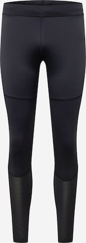 Skinny Pantalon de sport 4F en noir : devant
