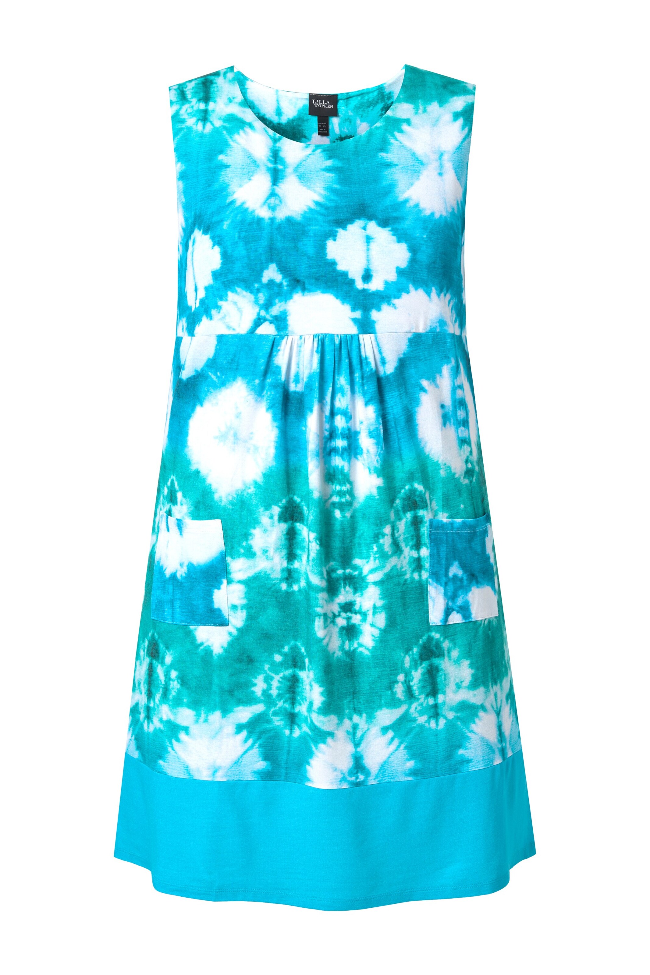 Ulla Popken Jurk in Blauw: voorkant