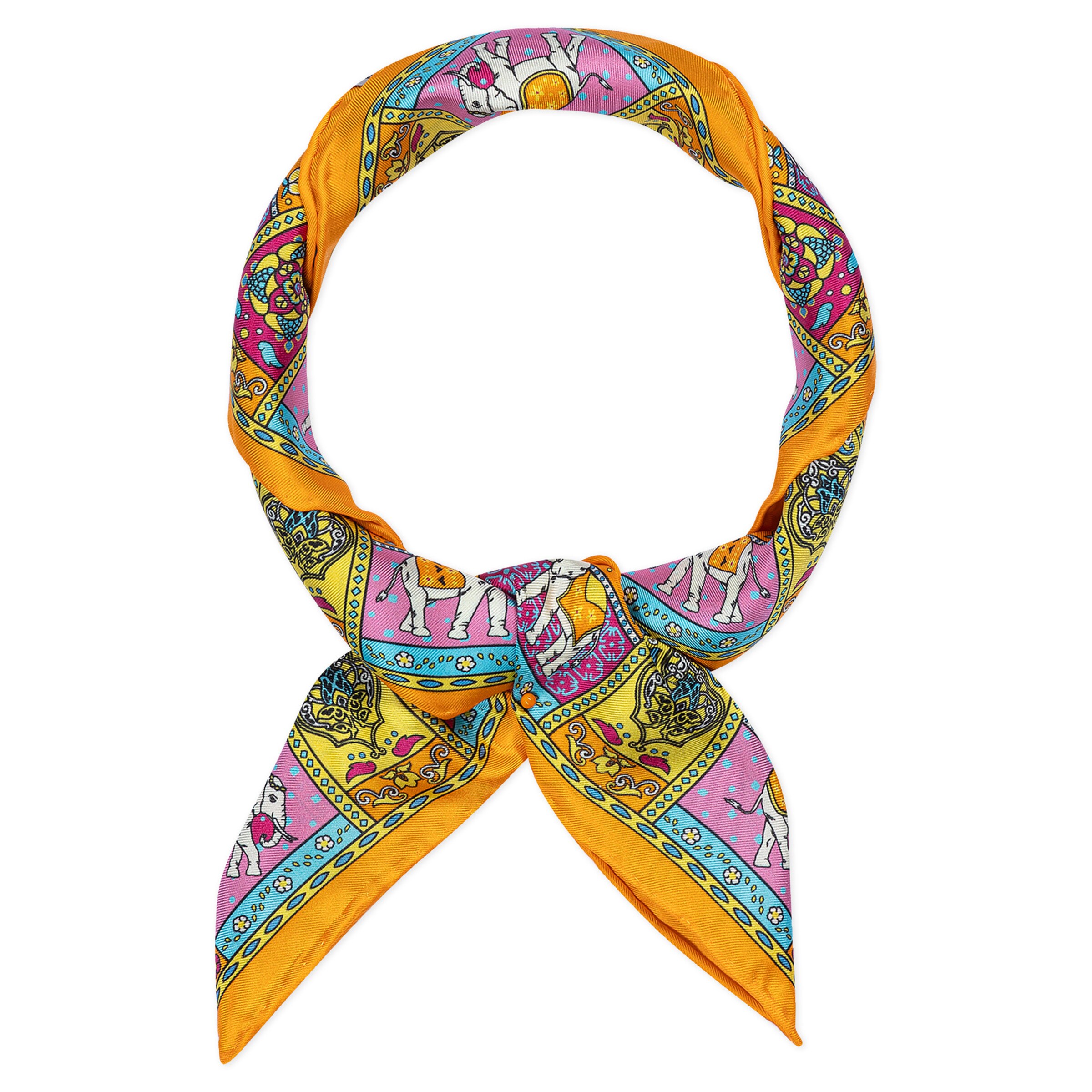 Foulard 'LUCKY ELEPHANT NICKY' di Roeckl in colori misti