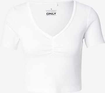 ONLY Футболка 'ONLBETTY' в Белый: спереди