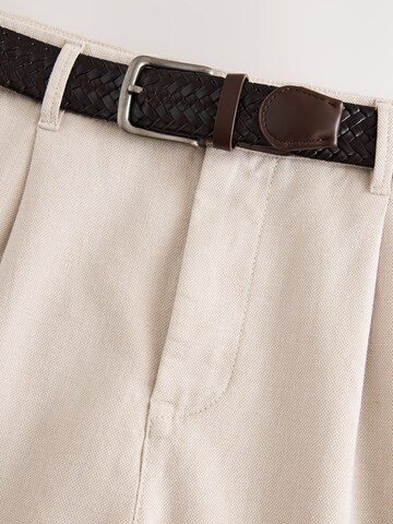 Next Обычный Брюки со складками в Серый