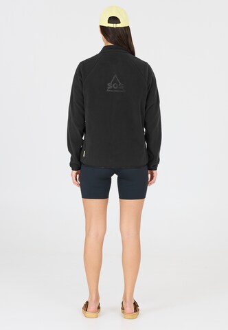 SOS Fleecejacke 'Hakuba' in Schwarz