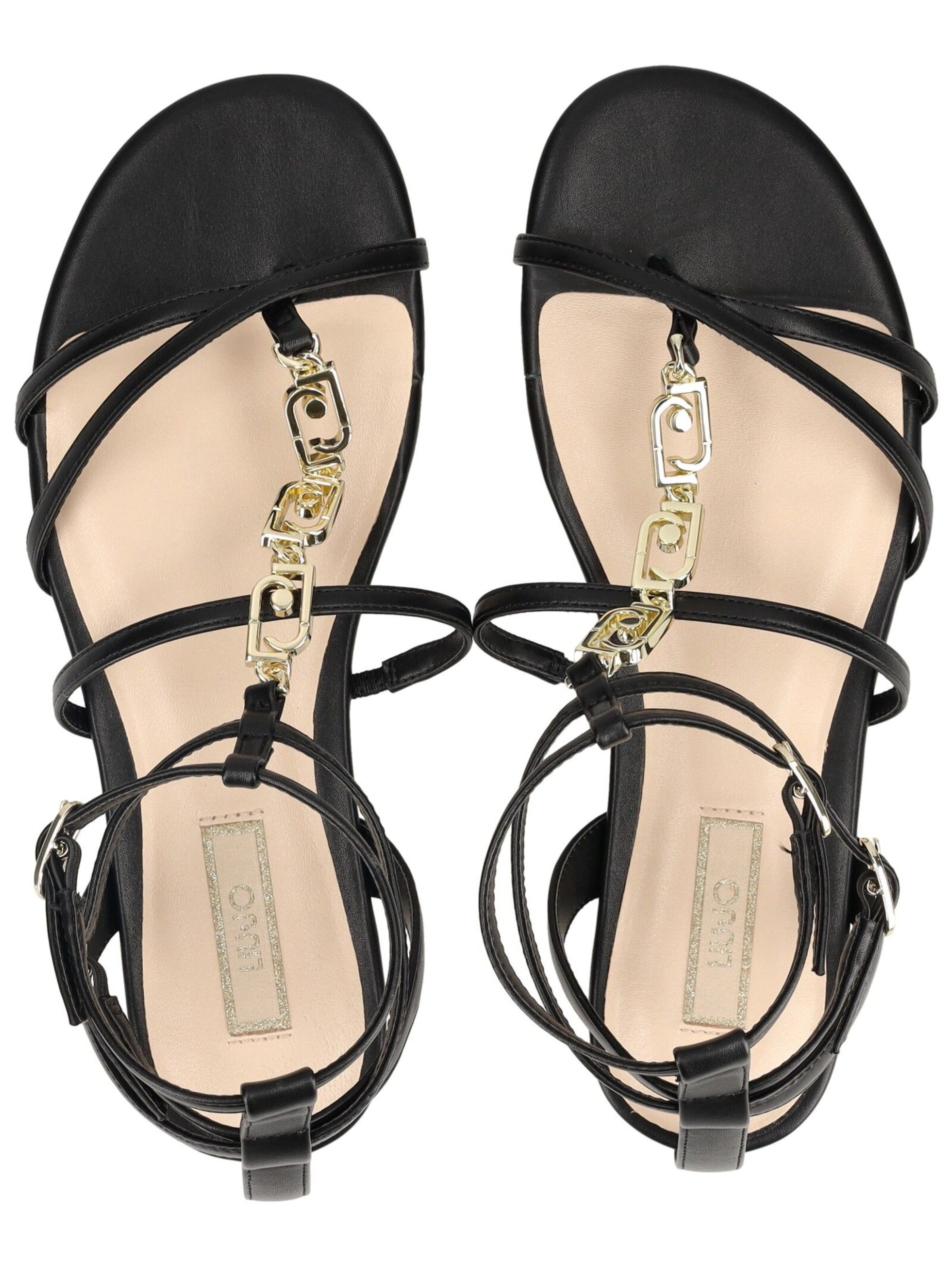 Liu Jo Sandalen met riem in Zwart