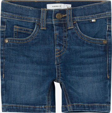 NAME IT Slimfit Jeans 'SILAS' in Blauw: voorkant