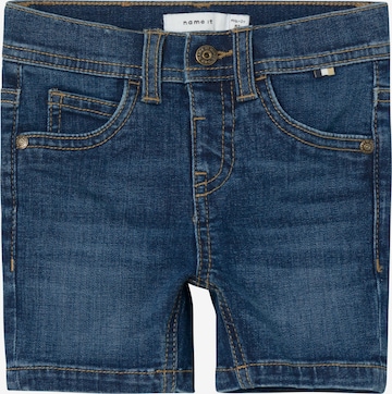 NAME IT Slimfit Jeans 'SILAS' i blå: framsida