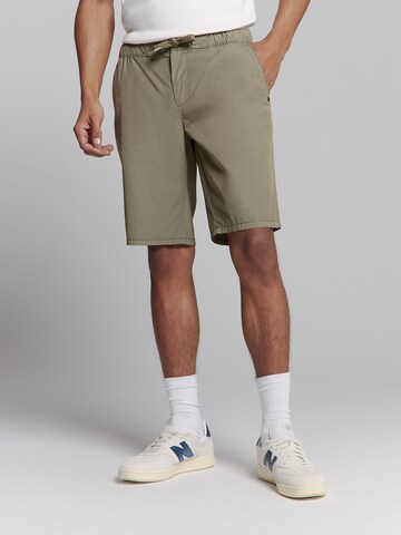 Regular Pantalon No Excess en vert : devant