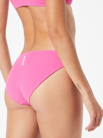 Bas de bikini Calvin Klein Swimwear en rose