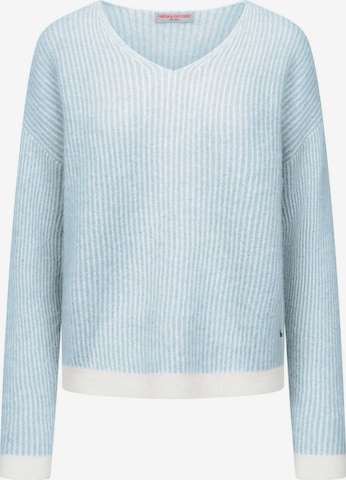 Frieda & Freddies NY Pullover in Blau: Vorderseite