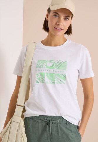 CECIL T-Shirt in Weiß: Vorderseite