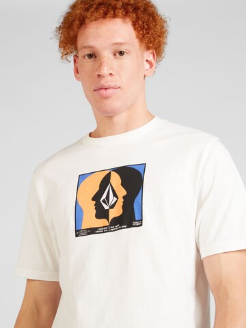 Tricou 'WHELMED' de la Volcom pe alb