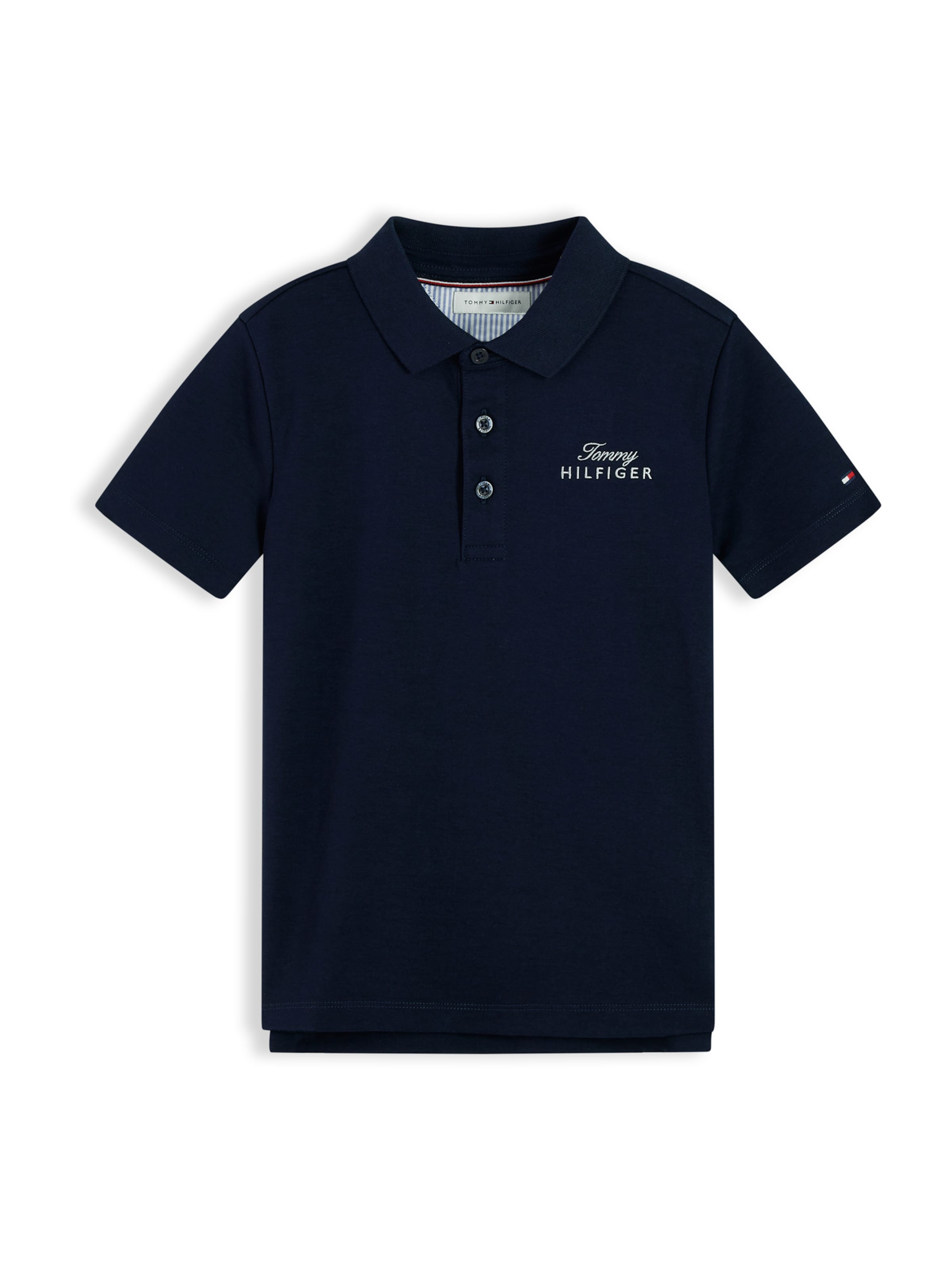 TOMMY HILFIGER Shirt 'Festive' in Blauw: voorkant