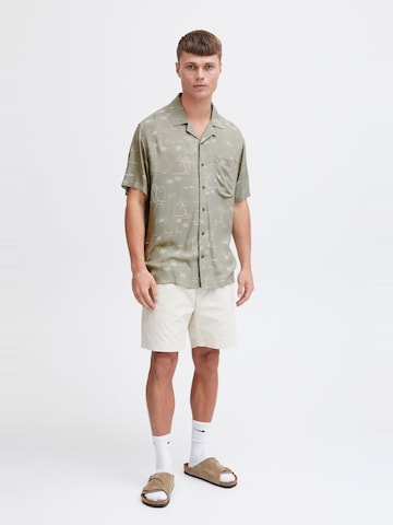 !Solid Regular fit Overhemd 'Ian' in Groen