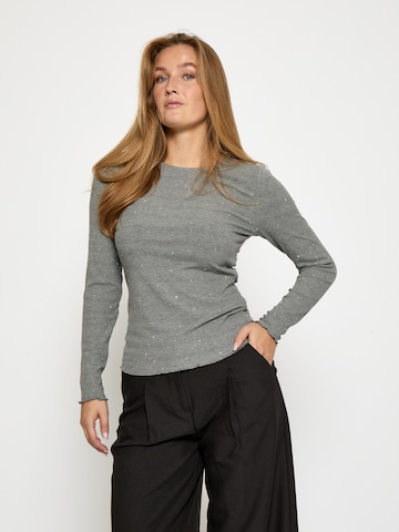 Haut 'Liv' DESIRES en gris : devant