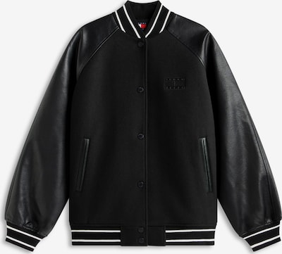 Tommy Jeans Prechodná bunda - čierna / biela, Produkt