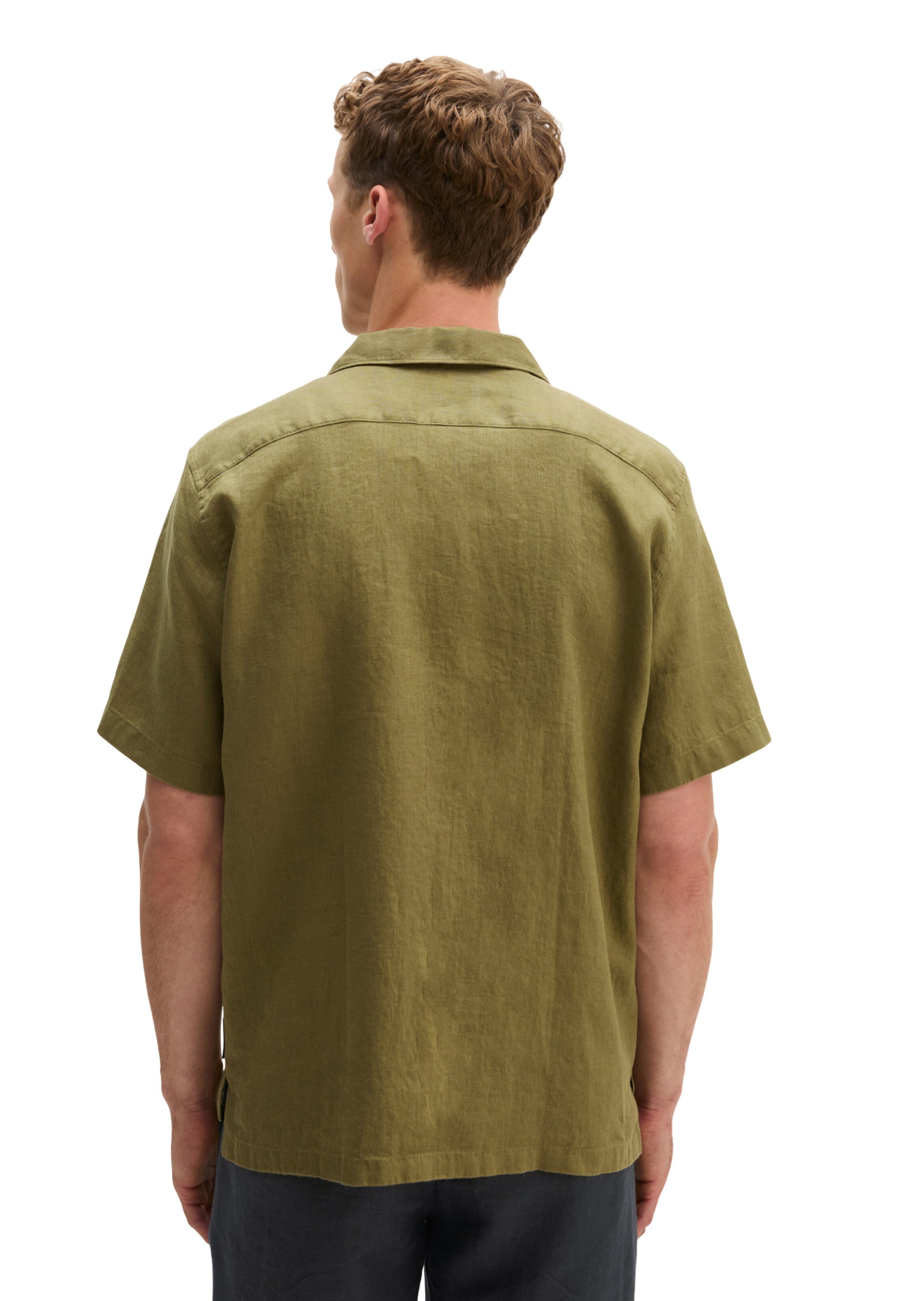 Marc O'Polo Regular fit Overhemd in Groen