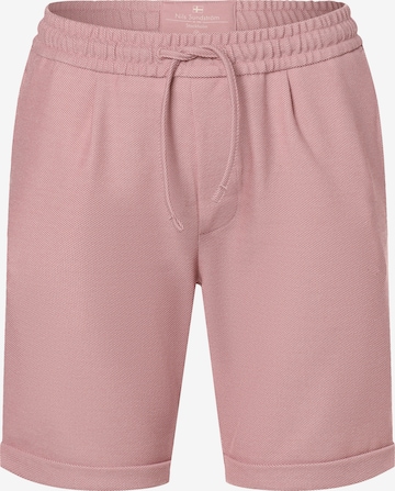 Nils Sundström Regular Pants in Pink: front