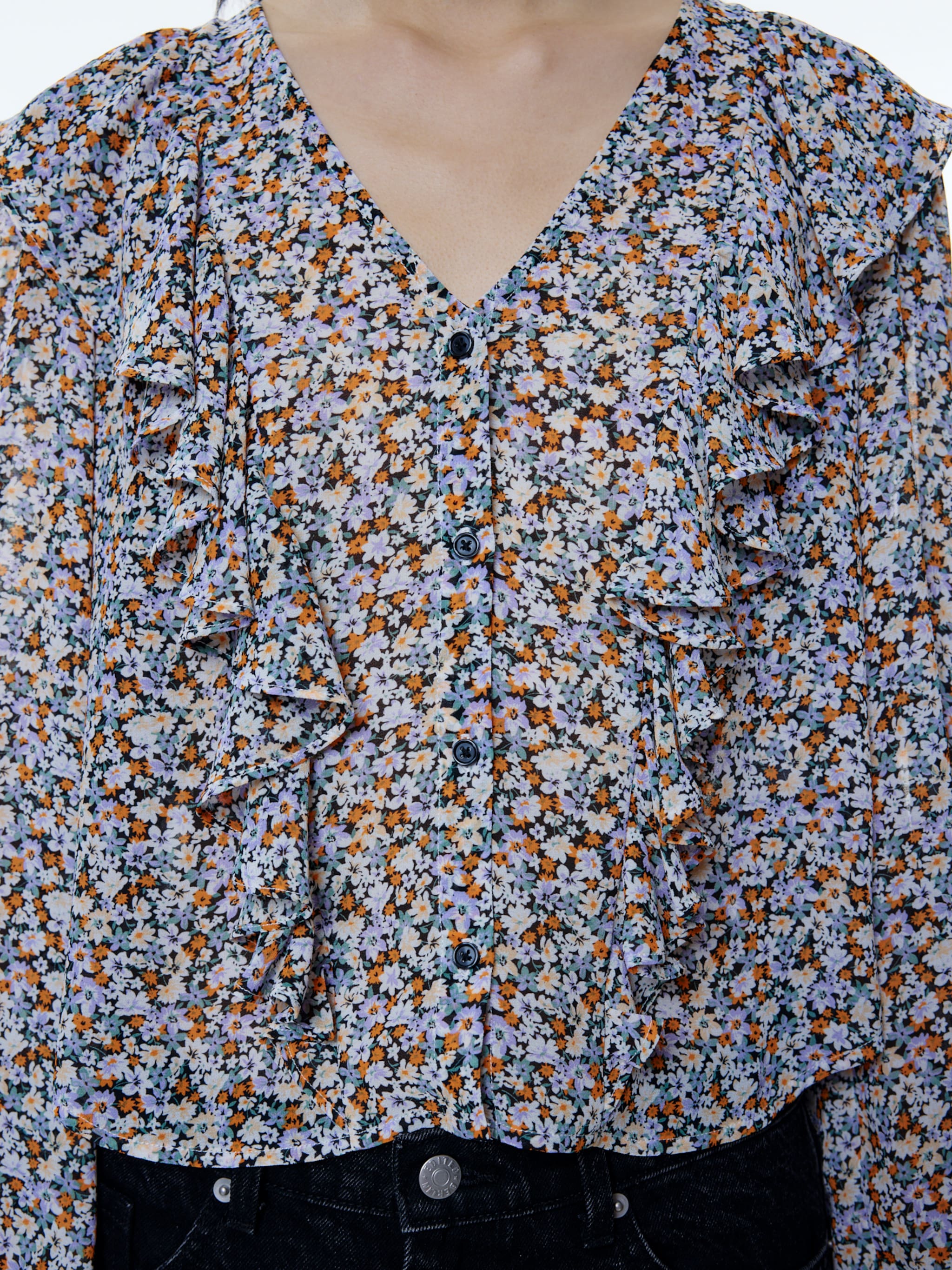 EDITED Bluse 'Ellis' lyseblå